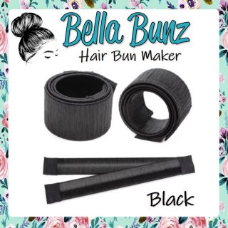 Bella Bunz Black Hair Bun Maker