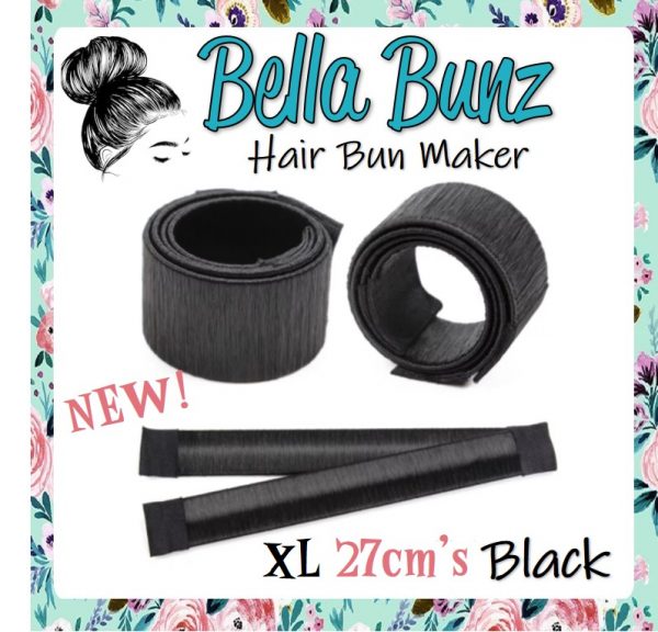 Black Hair Bun Maker
