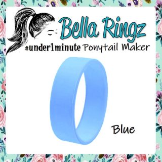 Bella Ringz Blue Ponytail Maker
